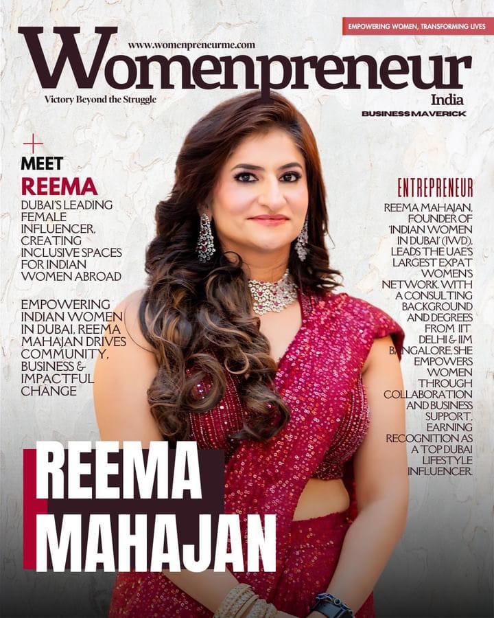 Featured in  Womenpreneur
